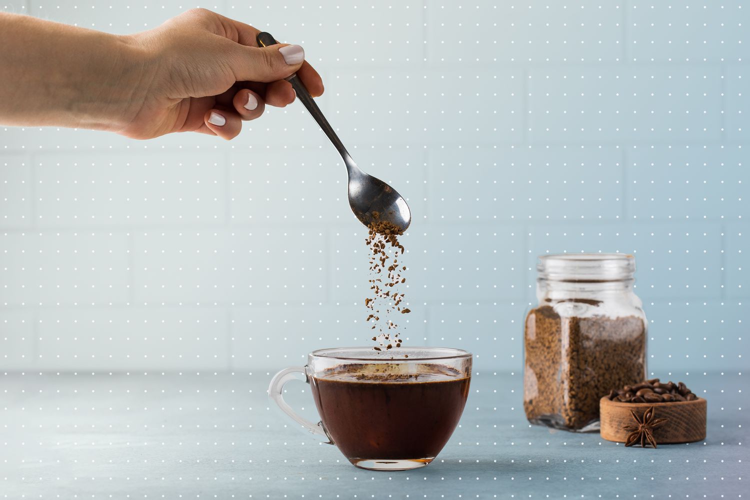 Is instant coffee less acidic?